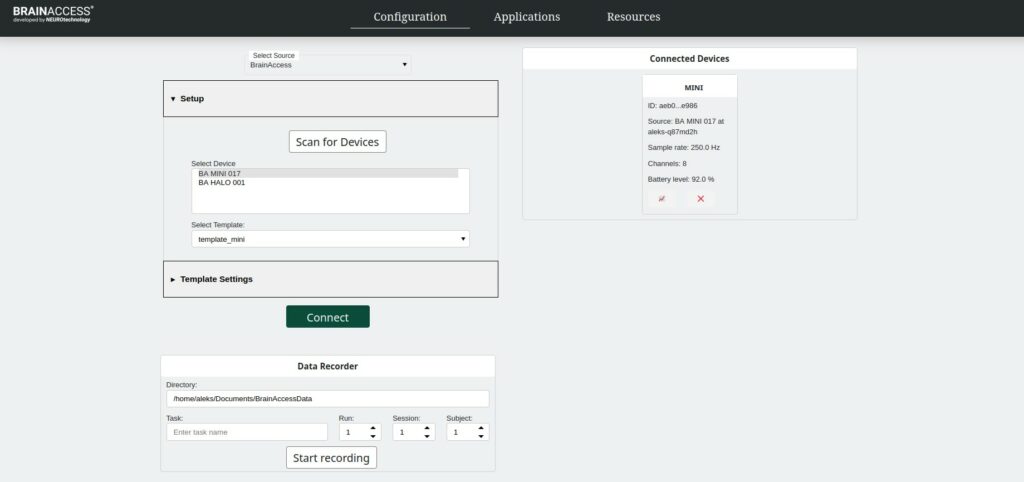 Starting up with BrainAccess Board - BrainAccess Starting up with BrainAccess Board - BrainAccess